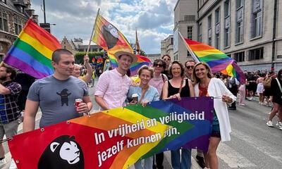 Deelname aan Brussels Pride 2025